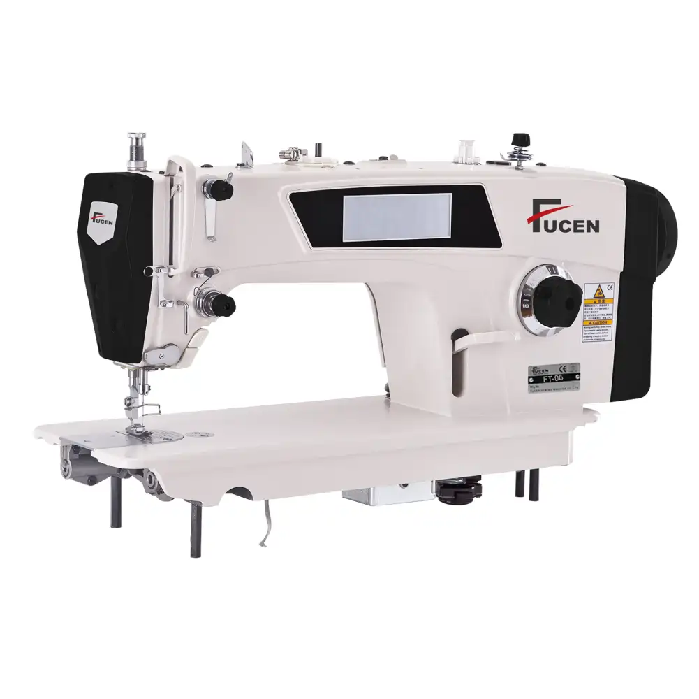 FT-06 High Speed Direct Drive, Single Needle Lockstitch Sewing Machine With Automatic Thread Trimmer