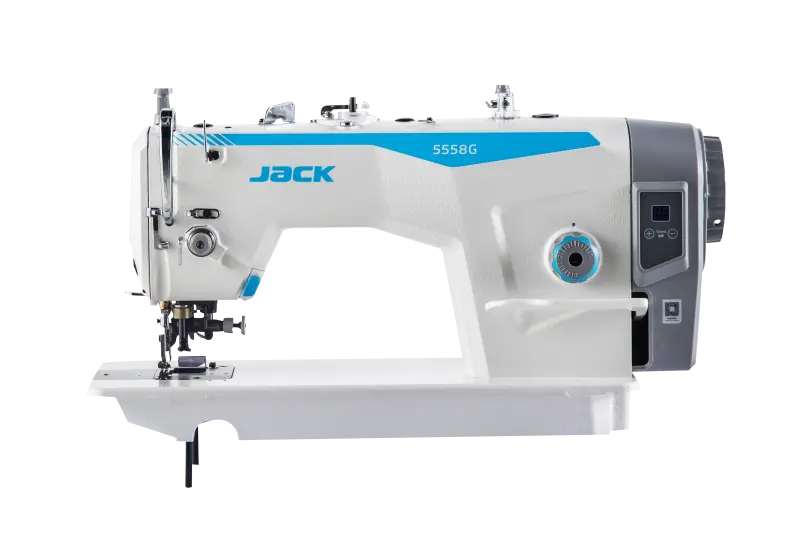 Jack 5558G Single Needle Lockstitch Edge Cutter Sewing Machine available on TradeMSME India Supplier Marketplace